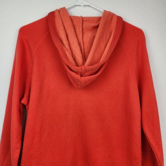 Majestic Filatures Men Zip Up Sweatshirt Hoodie Size Medium Orange NWT - Picture 5 of 7